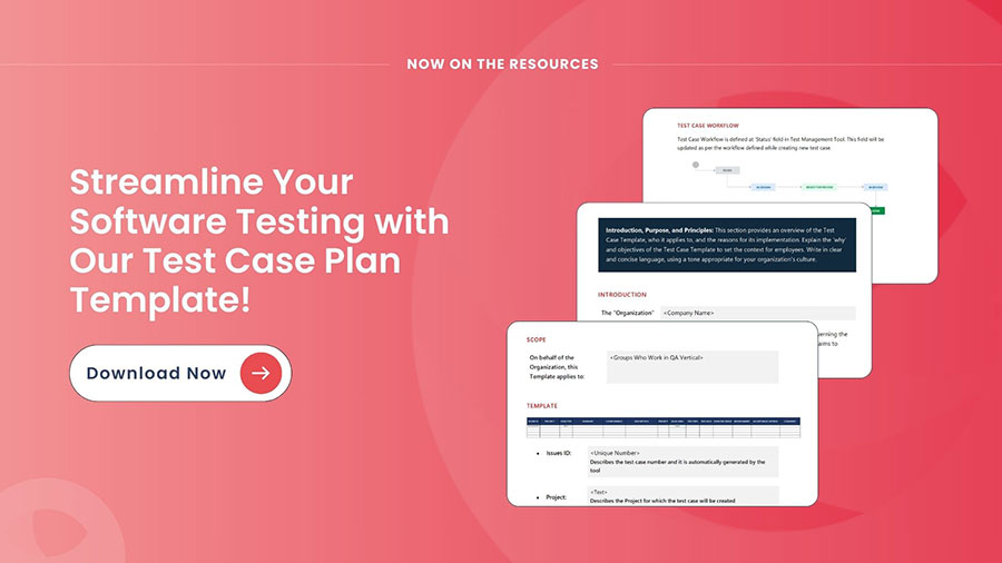 A professional software tester using a system with test case documents and diagrams, illustrating the efficiency and organization provided by the Test Case Plan Template.