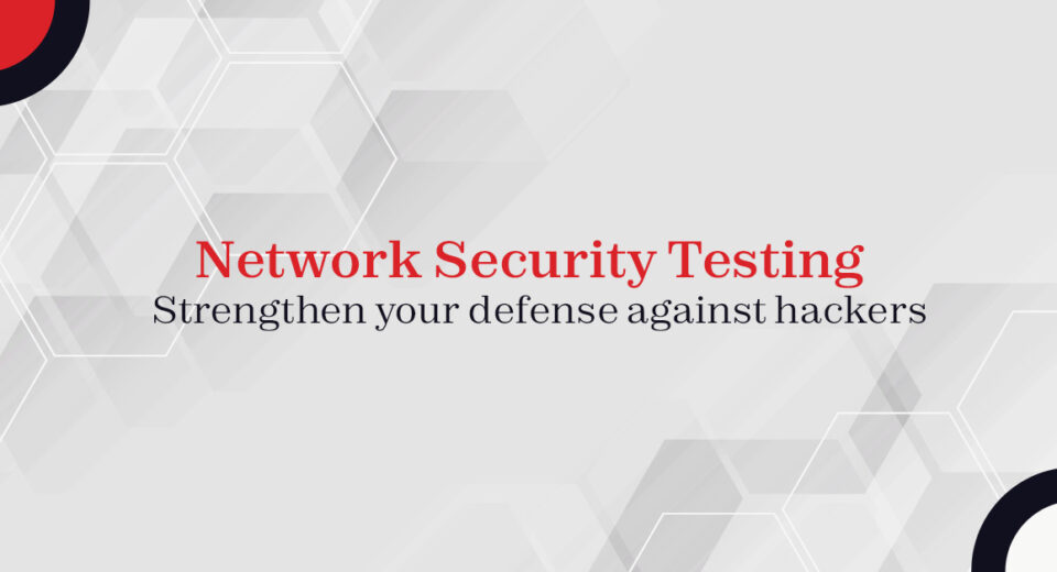 Network Security Testing – Strengthen your defense against hackers